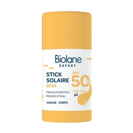 Biolane Expert Stick Solaire Bébé SPF50 20ml - Univers Pharmacie