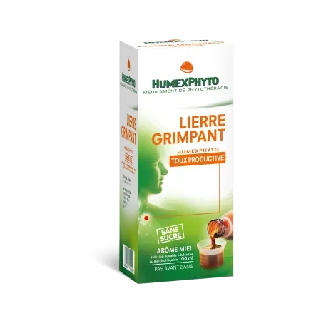 HumexPhyto Lierre Grimpant Sans Sucre Arôme Miel 100ml - Univers Pharmacie