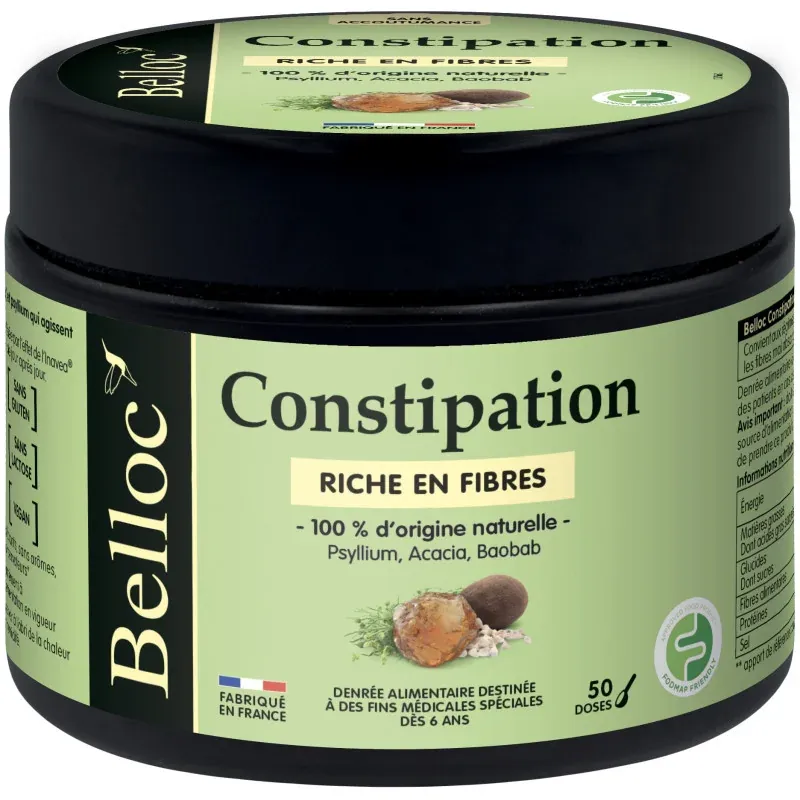 Belloc Constipation 184g - Univers Pharmacie