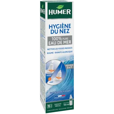 Humer Hygiène du Nez Adulte 150ml - Univers Pharmacie