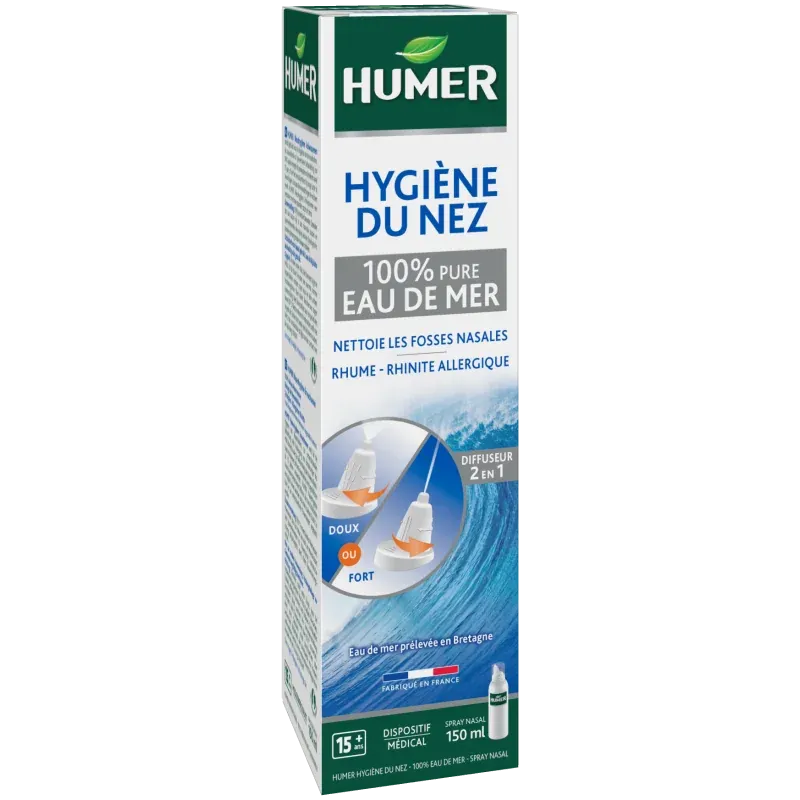 Humer Hygiène du Nez Adulte 150ml - Univers Pharmacie