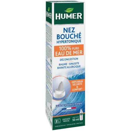 Humer Nez Bouché Hypertonique 50ml - Univers Pharmacie