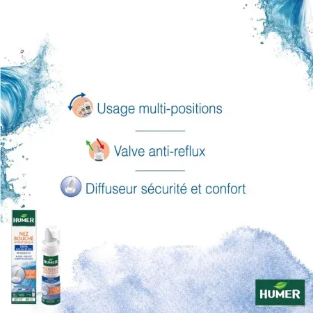 Humer Nez Bouché Hypertonique 50ml - Univers Pharmacie