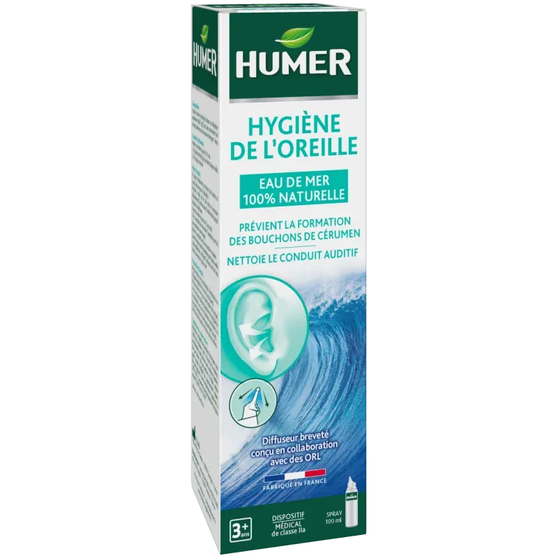 Humer Hygiène de l'Oreille 100ml - Univers Pharmacie