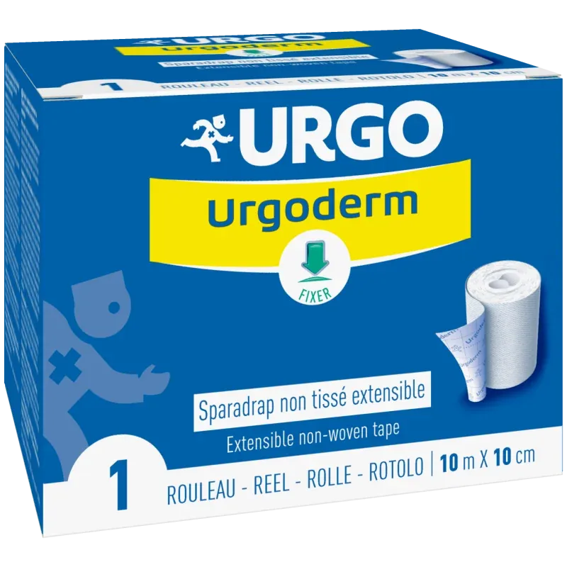 Urgo Urgoderm Sparadrap Non Tissé Extensible 10mX10cm - Univers Pharmacie