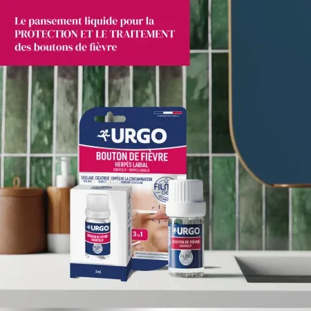Urgo Bouton de Fièvre Filmogel 3ml 2 - Univers Pharmacie
