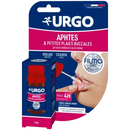 Urgo Aphtes & Petites Plaies Buccales Filmogel 6ml - Univers Pharmacie