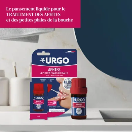 Urgo Aphtes & Petites Plaies Buccales Filmogel 6ml 2 - Univers Pharmacie