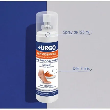 Urgo Prévention Mycoses Spray 125ml 4 - Univers pharmacie