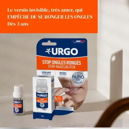 Urgo Filmogel Stop Ongles Rongés Vernis 9ml 2 - Univers Pharmacie