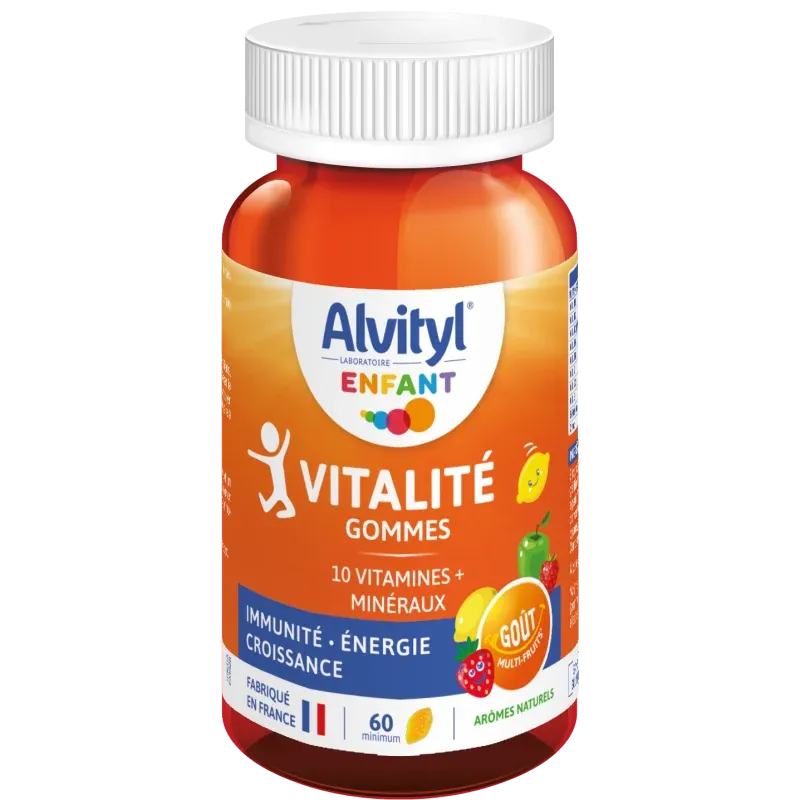 Alvityl Vitalité Gommes X60 - Univers Pharmacie