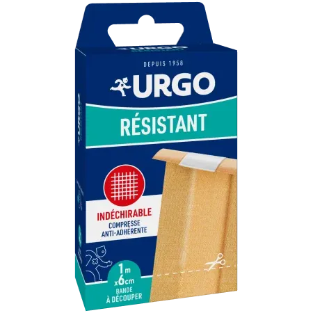 Urgo Résistant Bande à Découper 1mX6cm - Univers Pharmacie