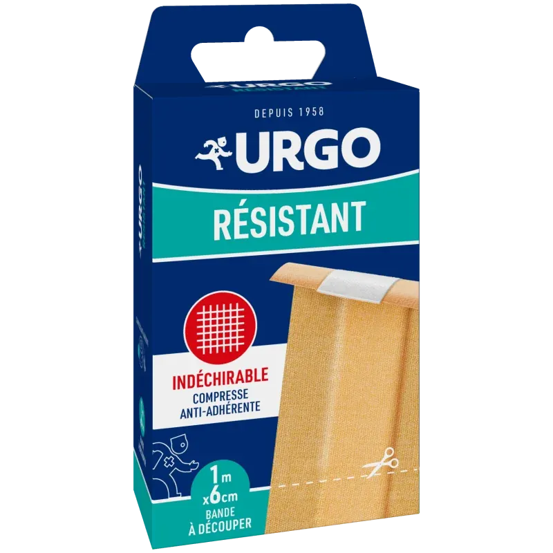 Urgo Résistant Bande à Découper 1mX6cm - Univers Pharmacie