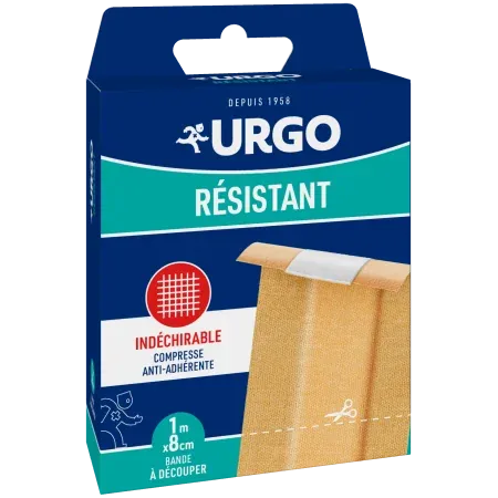Urgo Résistant Bande à Découper 1mX8cm - Univers Pharmacie