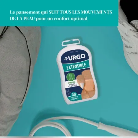 Urgo Extensible 30 pansements - Univers Pharmacie