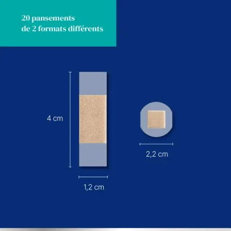 Urgo Visage Pansements Transparents 2 Formats X20 - Univers Pharmacie