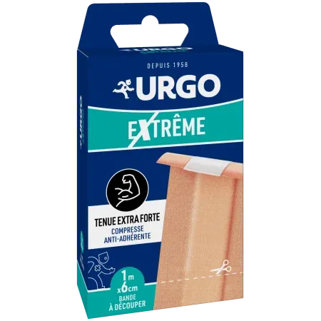Urgo EXtrême Bande à Découper 1mX6cm - Univers Pharmacie