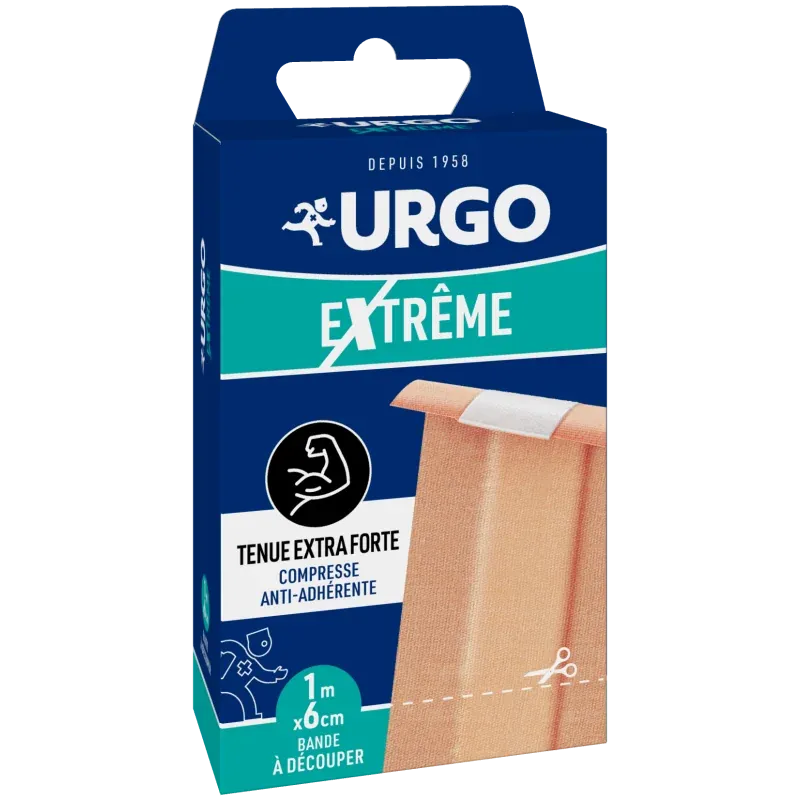 Urgo EXtrême Bande à Découper 1mX6cm - Univers Pharmacie