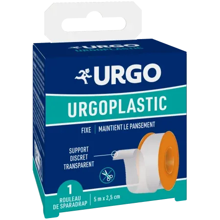 Urgo Urgoplastic Spradrap Discret Transparent 5mX2,5cm - Univers Pharmacie