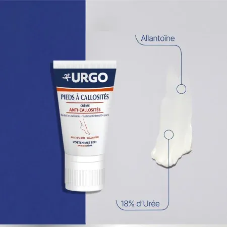 Urgo Pieds à Callosités Crème Anti-callosités 40ml 4 - Univers Pharmacie