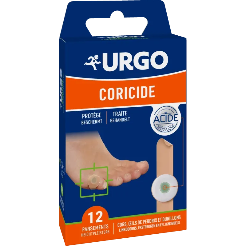 Urgo Coricide 12 pansements - Univers Pharmacie