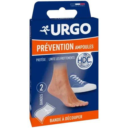 Urgo Prévention Ampoules Bandes Hydrocolloïdes X2 - Univers Pharmacie