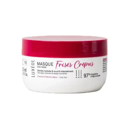 Luxéol Masque Frisés Crépus 250ml - Univers Pharmacie