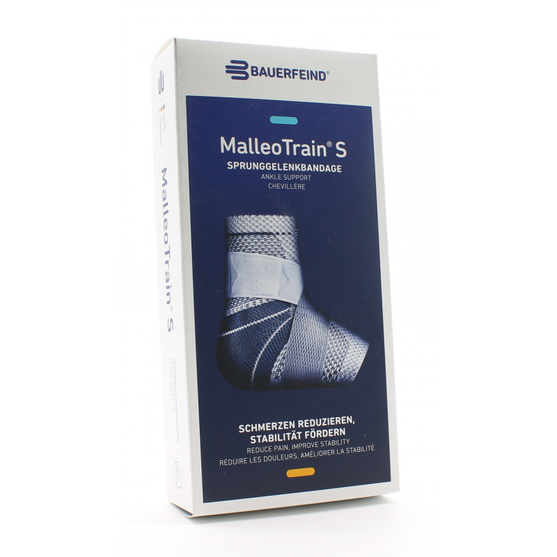 Bauerfeind MalleoTrain S Titan Chevillère Gauche Taille 1 - Univers Pharmacie