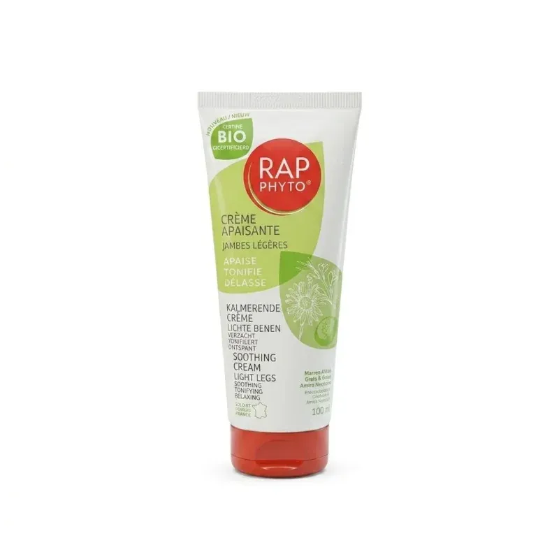 Rap Phyto Crème Apaisante Jambes Légères 100ml - Univers Pharmacie