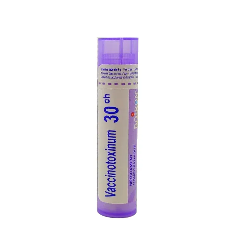 Boiron Vaccinotoxinum 30ch tube granules - Univers Pharmacie