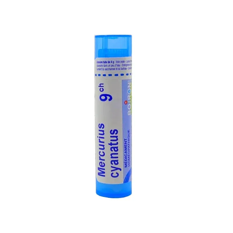 Boiron Mercurius Cyanatus 9ch tube granules - Univers Pharmacie