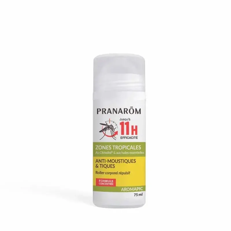 Pranarôm Aromapic Zones Tropicales Anti-Moustiques & Tiques 75ml - Univers Pharmacie