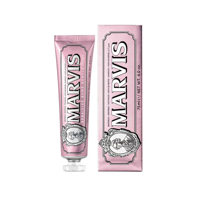 Marvis Dentifrice Gencives Sensibles Menthe Douce 75ml - Univers Pharmacie