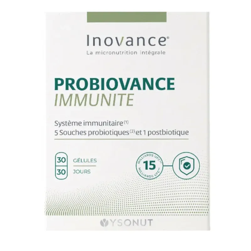 Inovance Probiovance Immunité 30 gélules - Univers Pharmacie