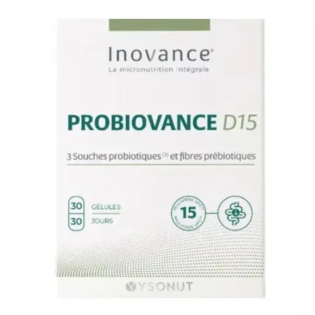 Inovance Probiovance D15 30 gélules - Univers Pharmacie