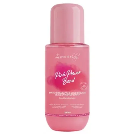 Les Secrets de Loly Pink Power Bond Spray Réparateur Sans Rinçage 200ml - Univers Pharmacie