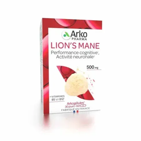 Arkopharma Arkogélules Lion's Man 60 gélules - Univers Pharmacie
