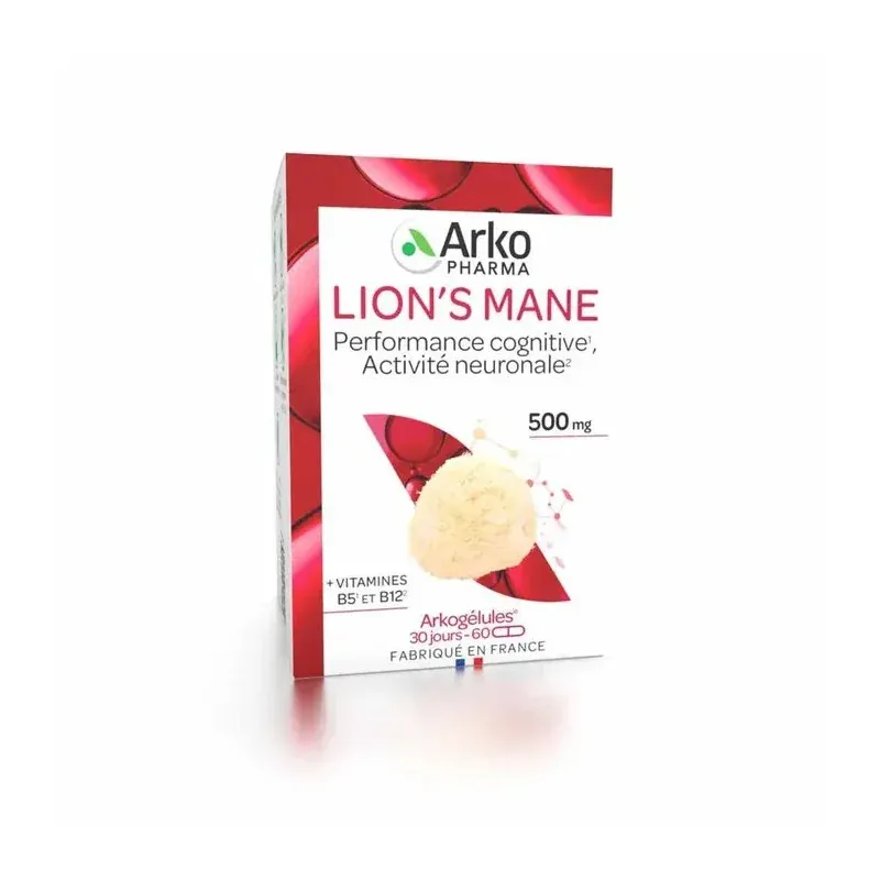 Arkopharma Arkogélules Lion's Man 60 gélules - Univers Pharmacie