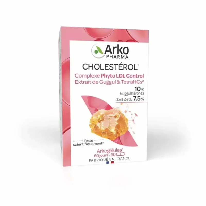 Arkopharma Arkogélules Cholestérol 60 gélules