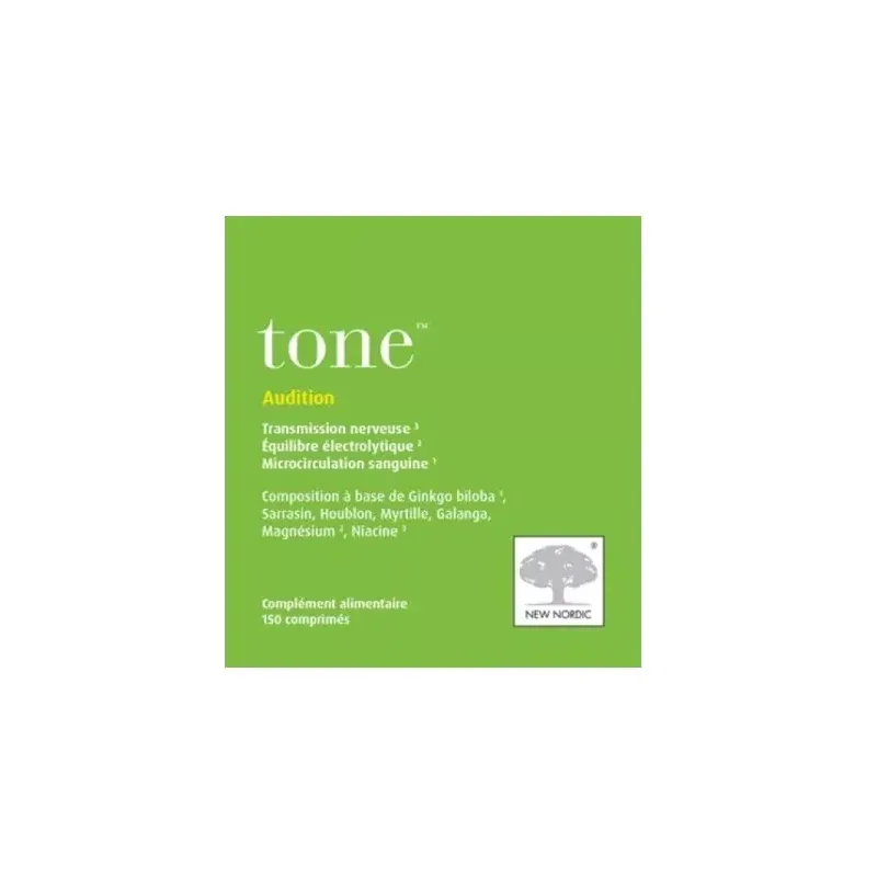 New Nordic Tone Audition 120 comprimés - Univers Pharmacie