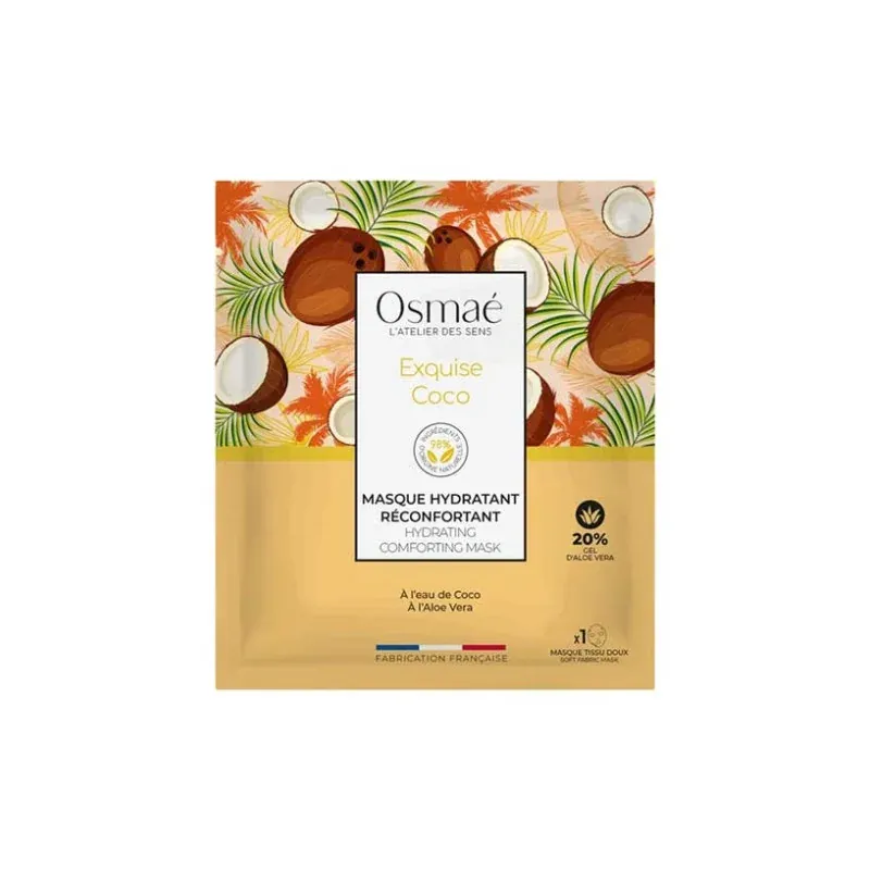 Osmaé Exquise Coco Masque Hydratant Réconfortant X1 - Univers Pharmacie