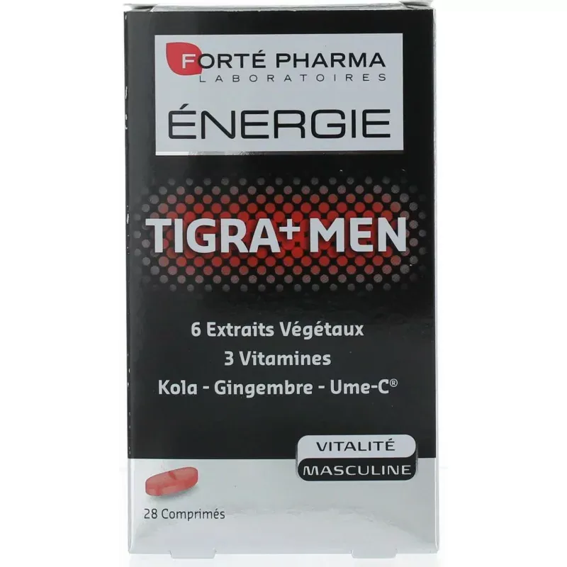 Forté Pharma Tigra+ Men Énergie 28 comprimés Forté Pharma Tigra+ Men Énergie 28 comprimés