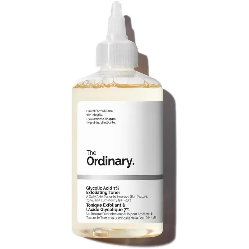 The Ordinary Tonique Exfoliant à l'Acide Glycolique 7% 240ml - Univers Pharmacie