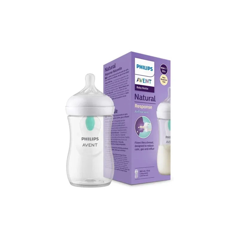 Philips Avent Air Free Natural Response Biberon 3-6m+ 260ml