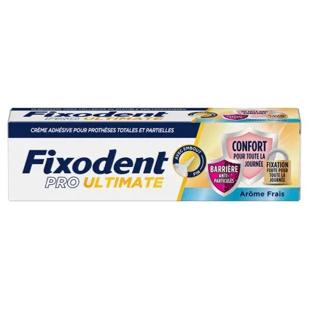 Fixodent Pro Ultimate Arôme Frais 40g - Etui