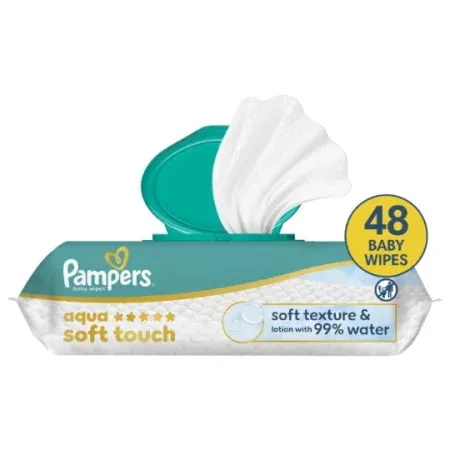Pampers Harmonie Aqua Lingettes X48 - Univers Pharmacie