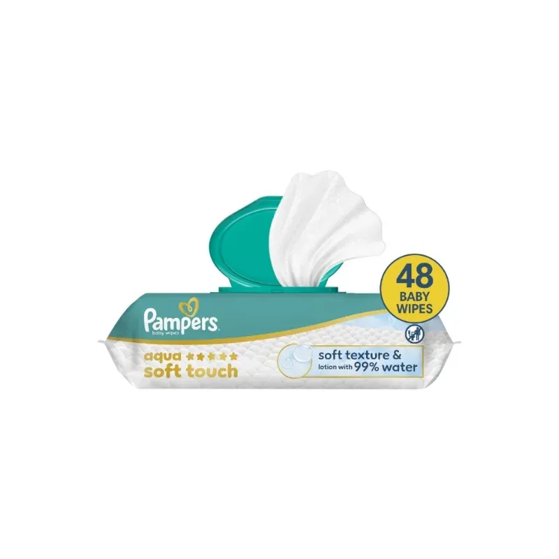 Pampers Harmonie Aqua Lingettes X48 - Univers Pharmacie
