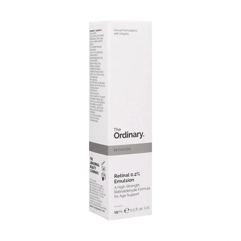 The Ordinary Retinoids Retinal 0.2% Émulsion 15ml - Univers Pharmacie