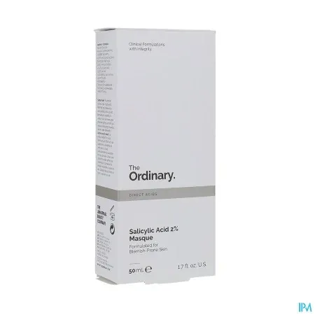 The Ordinary Salicylic Acid 2% Masque 50ml - Univers Pharmacie
