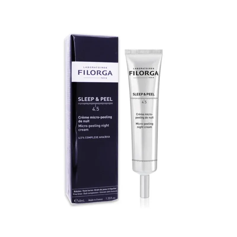 Filorga Sleep&Peel 4.5 Crème Micro-peeling de Nuit 40ml - Univers Pharmacie